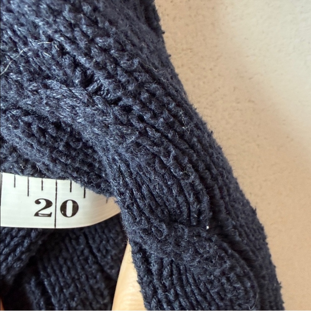 Brandy Melville Cardigan Ayla Cropped Cable Knit Sweater - Picture 7 of 8